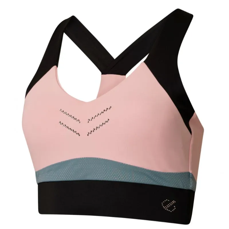 Sujetador Dare2B Crystallize Bra (PwdrPink/Blk) Mujer