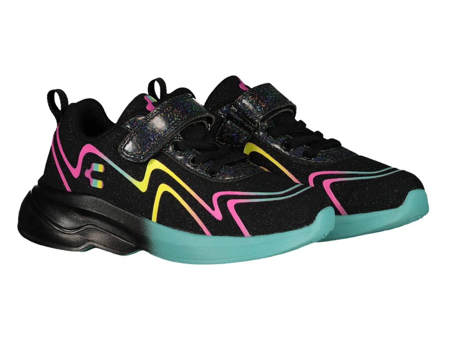 Tenis Charly 98426 Negro Para Niña
