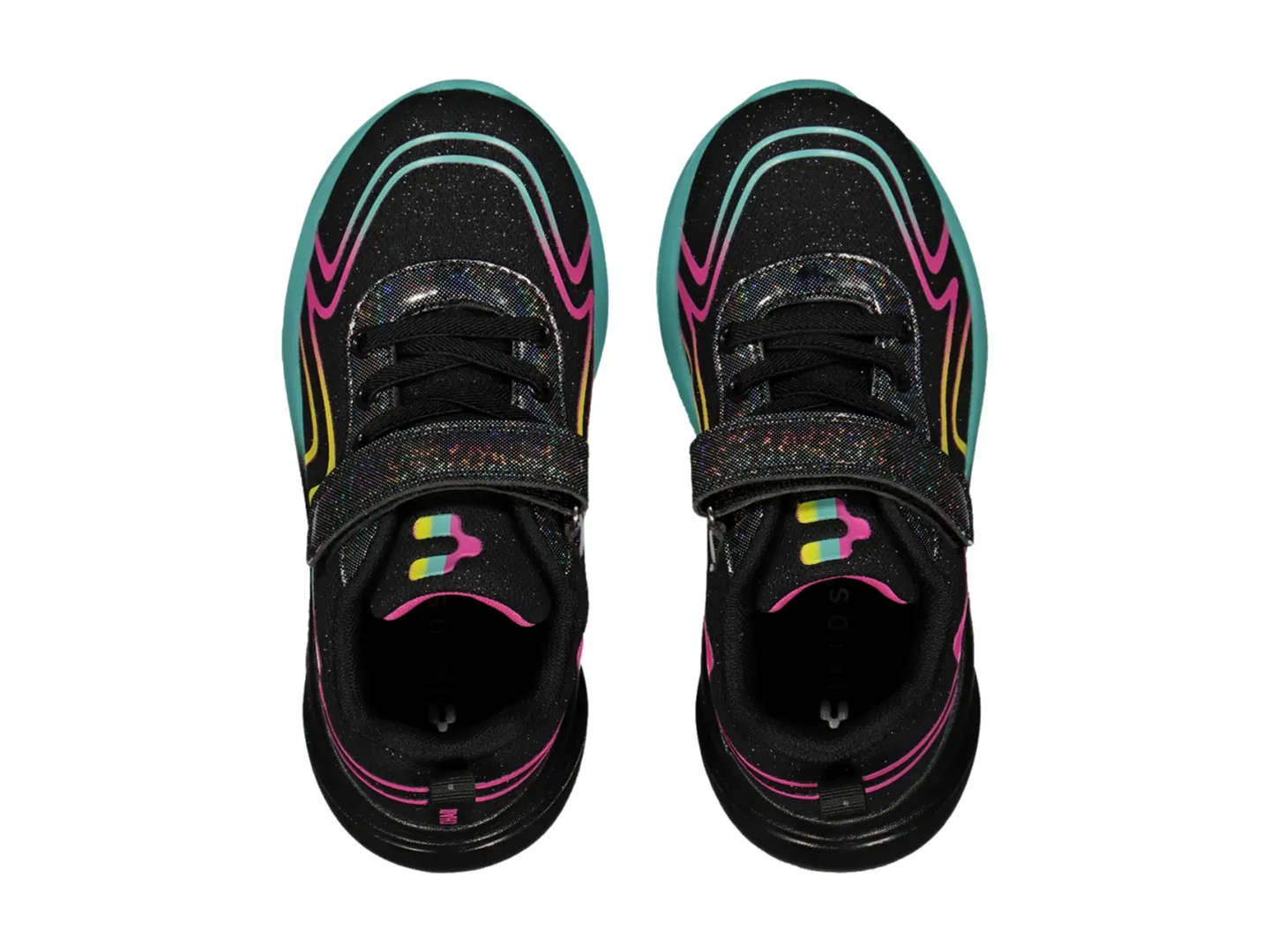 Tenis Charly 98426 Negro Para Niña