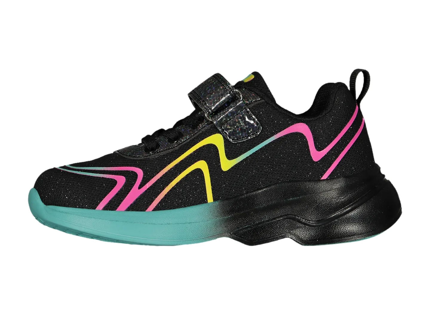 Tenis Charly 98426 Negro Para Niña