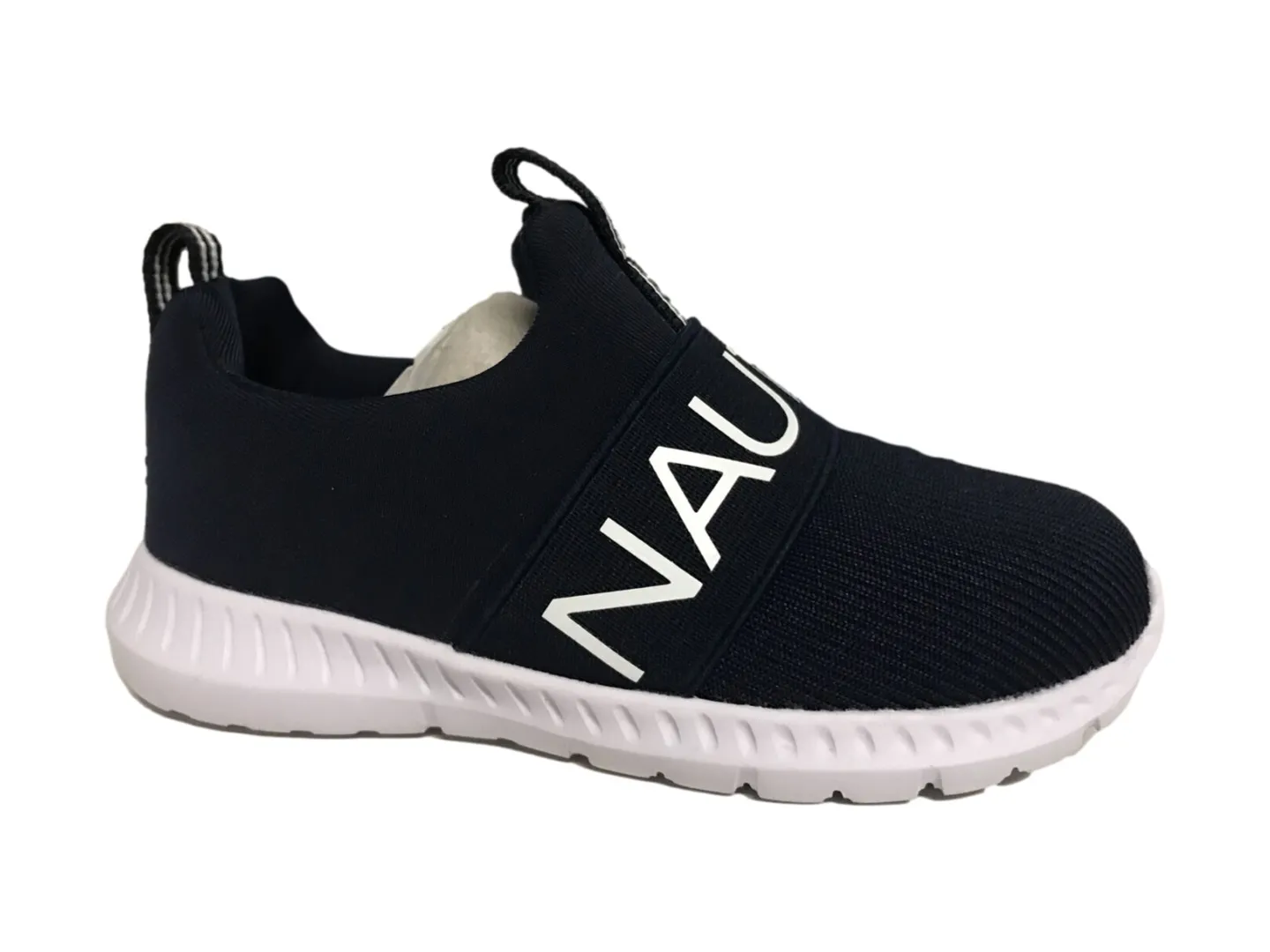 Tenis Nautica Vizcaya Negro Para Niño