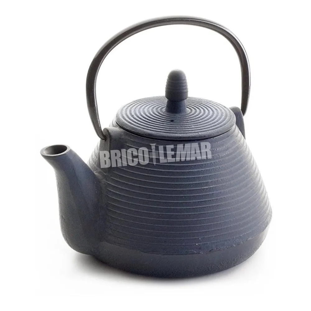 Tetera de hierro fundido Java 1L + reposatetera Ibili