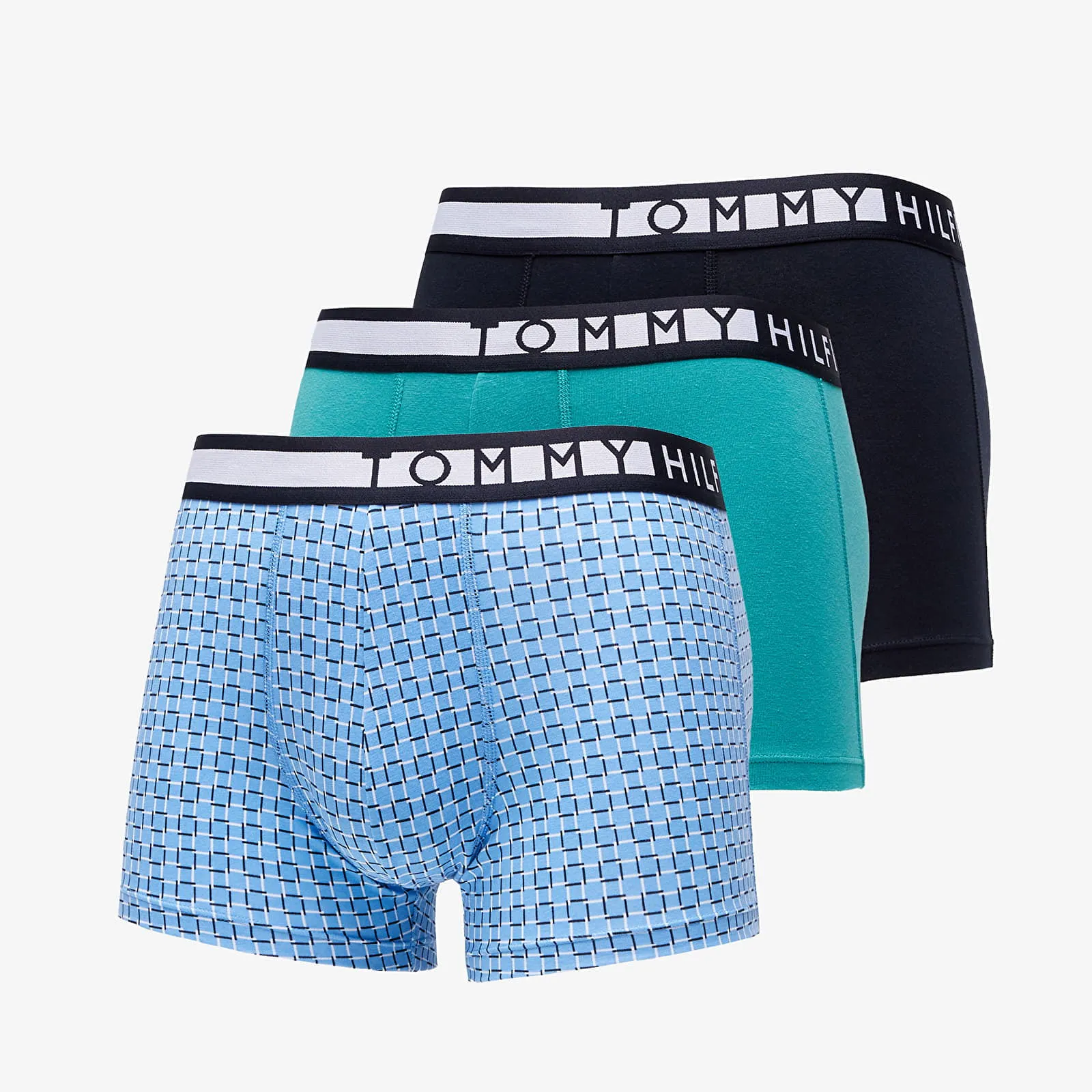 Tommy Hilfiger Logo 3 Pack Trunks Print