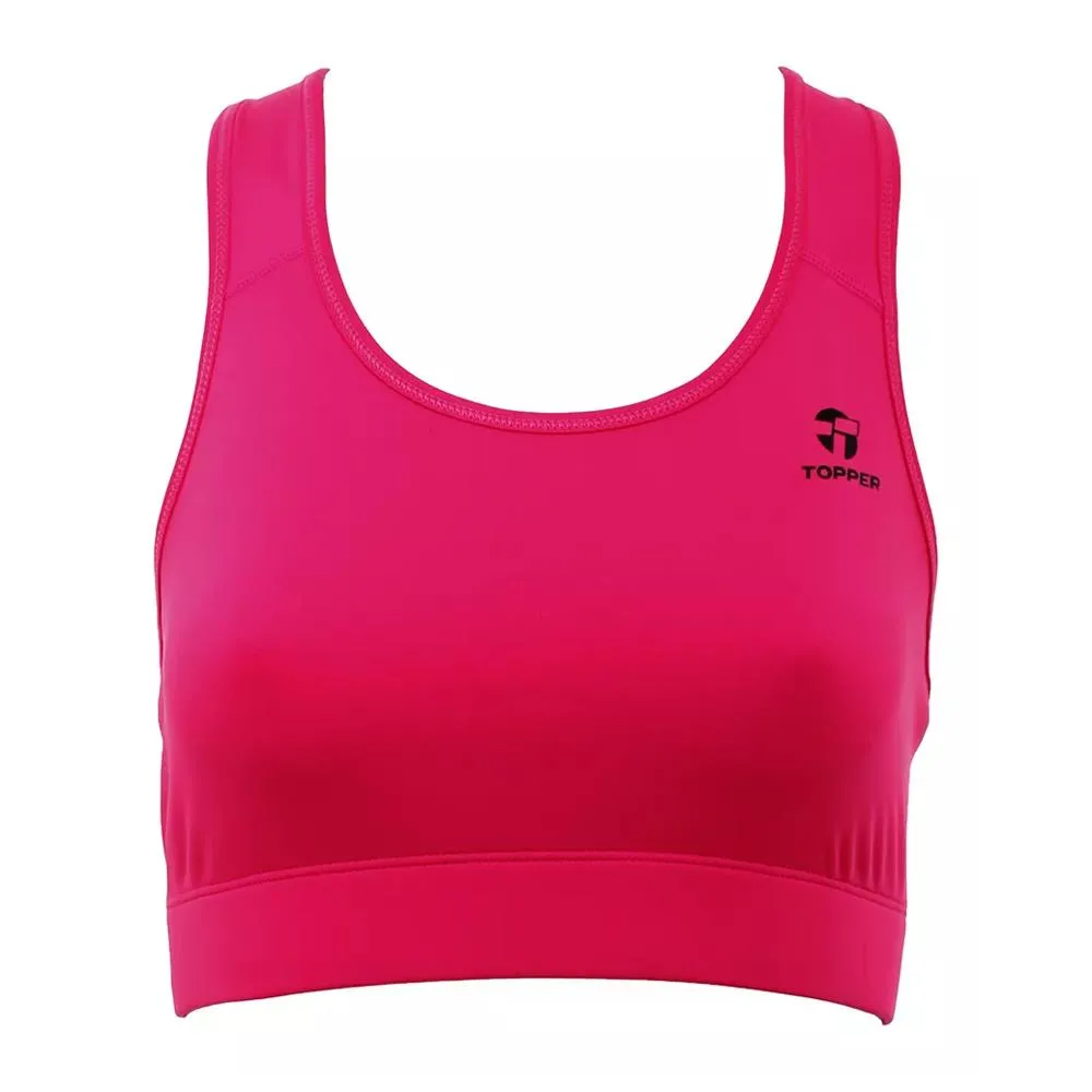TOPPER TOP MUJER  CORPINO TRNG WMN BASIC FUCSIA