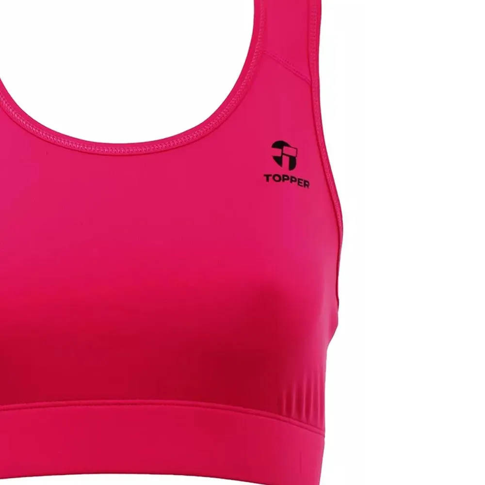TOPPER TOP MUJER  CORPINO TRNG WMN BASIC FUCSIA