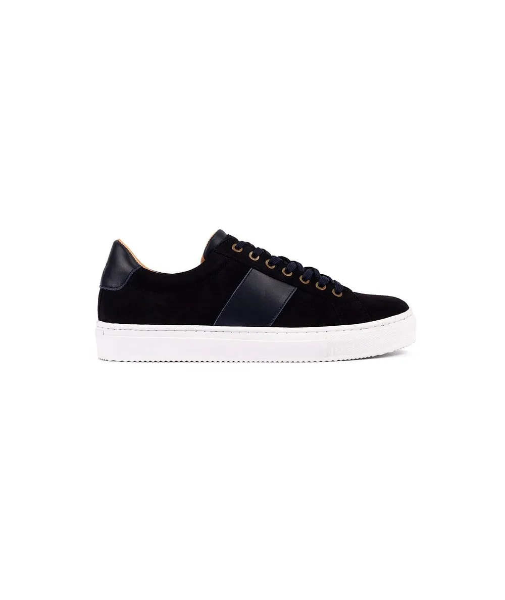 Zapatillas Casuales en Cuero Gamuza