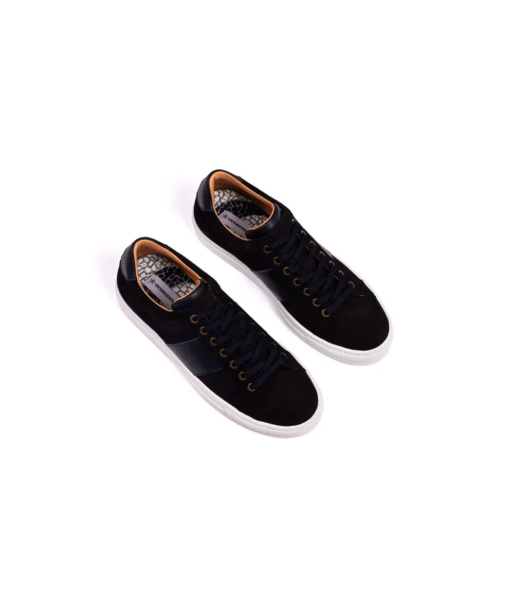 Zapatillas Casuales en Cuero Gamuza