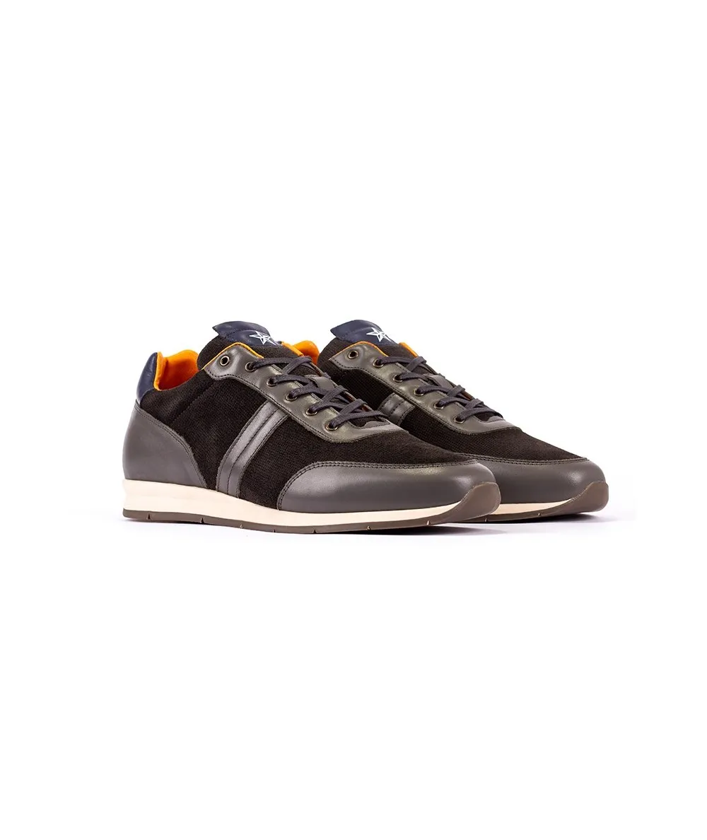 Zapatillas Casuales Estilo Deportivo en CUERO