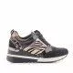 Zapatillas cuña Owel luanda con varios tejidos animal print