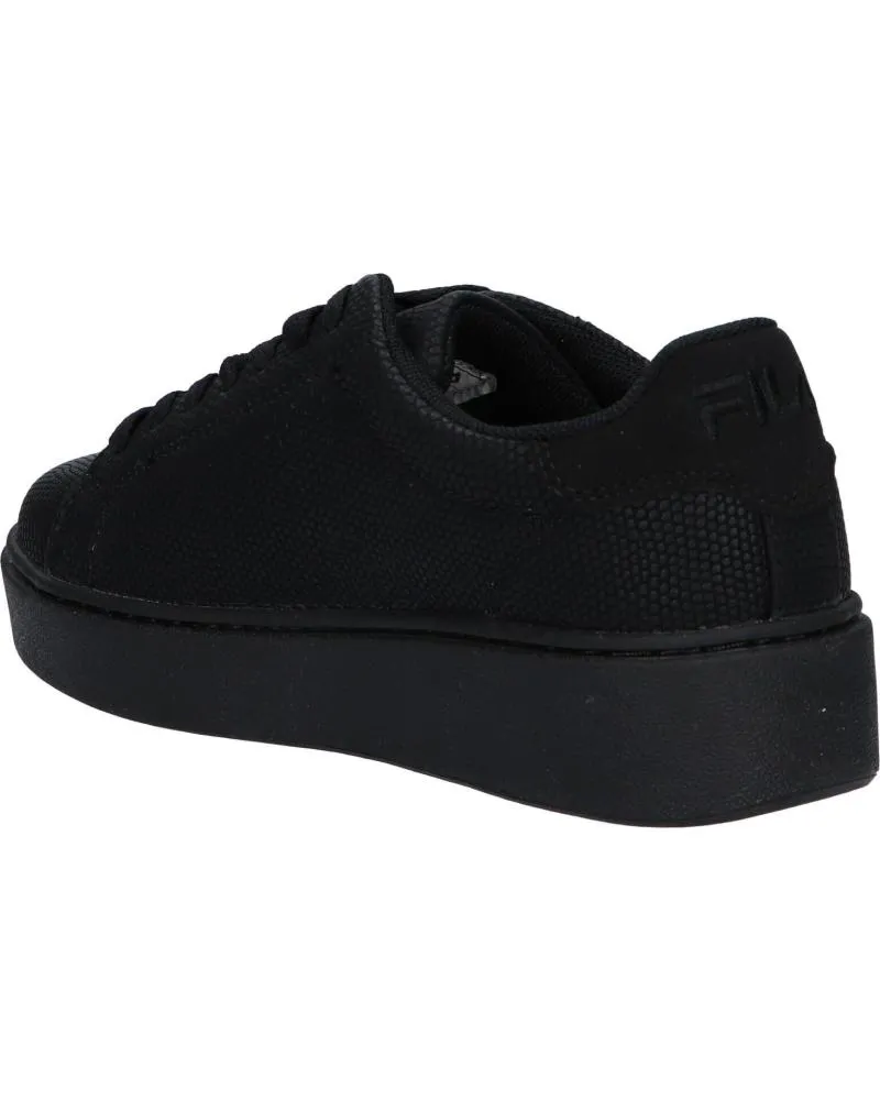 Zapatillas deporte de Mujer y Niña y Niño FILA 1011202 25Y CROSSCOURT BLACK