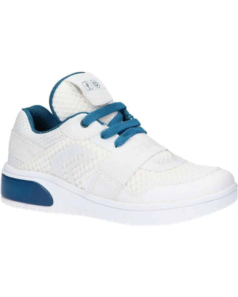 ZAPATILLAS DEPORTE DE MUJER Y NIñA Y NIñO GEOX J927QB 01454 J XLED C1ZJ4 WHITEPETROL