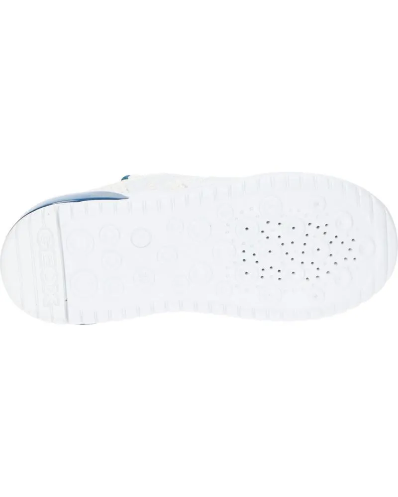 ZAPATILLAS DEPORTE DE MUJER Y NIñA Y NIñO GEOX J927QB 01454 J XLED C1ZJ4 WHITEPETROL
