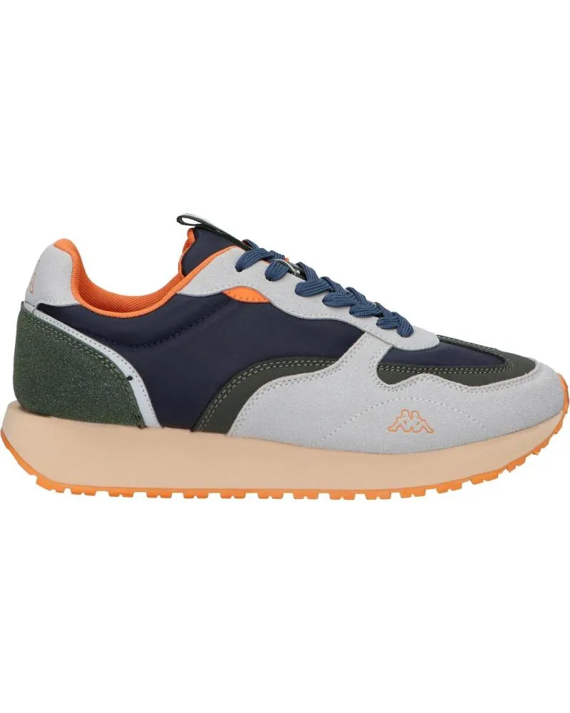ZAPATILLAS DEPORTE KAPPA  DE HOMBRE 311F41W ARVIKA  A3E BLUE DKORANGE DK