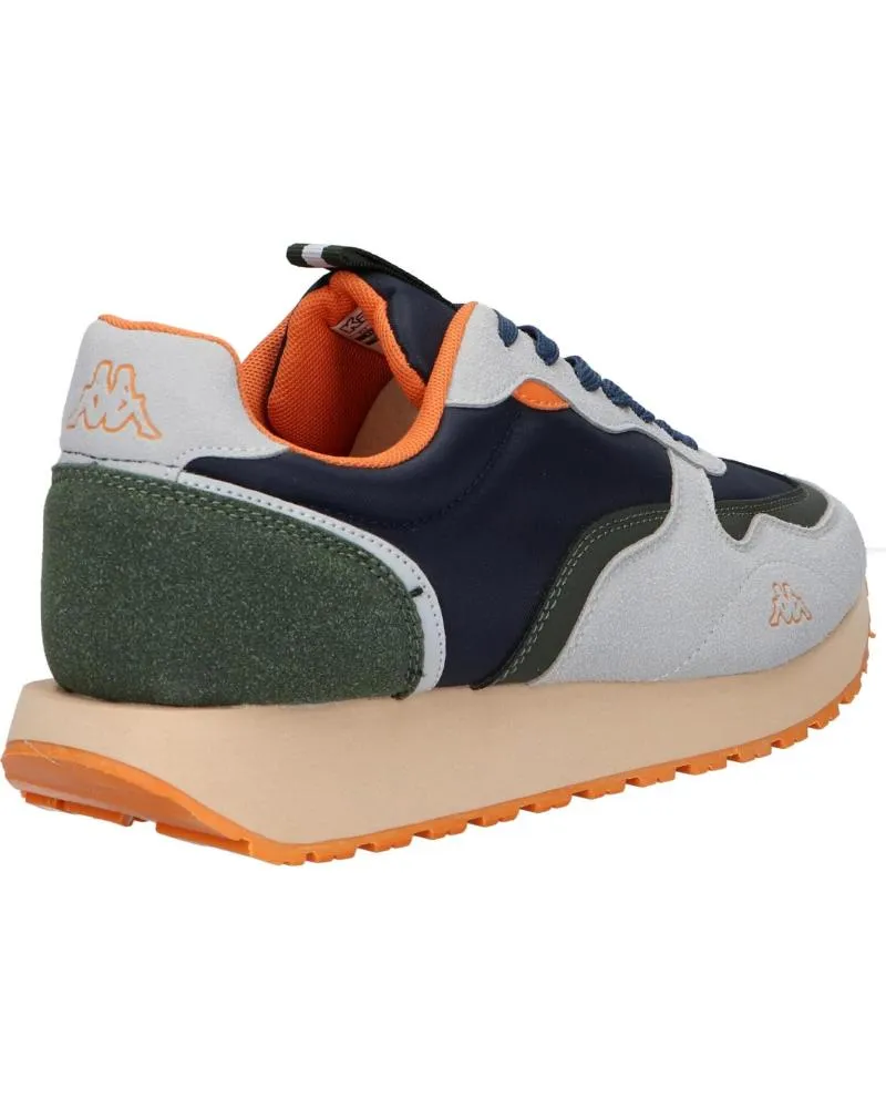 ZAPATILLAS DEPORTE KAPPA  DE HOMBRE 311F41W ARVIKA  A3E BLUE DKORANGE DK