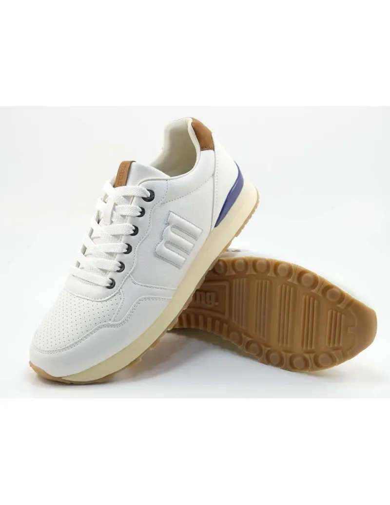 Zapatillas Deportiva Blanco Mustang 84755
