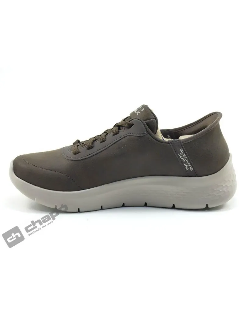 Zapatillas Deportiva Taupe Skechers 216326