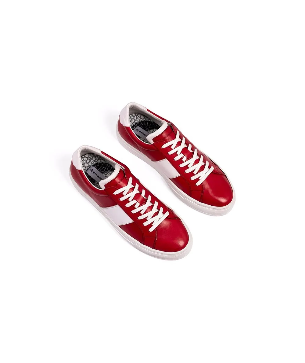 Zapatillas en Cuero Genuino  OVERSTATE