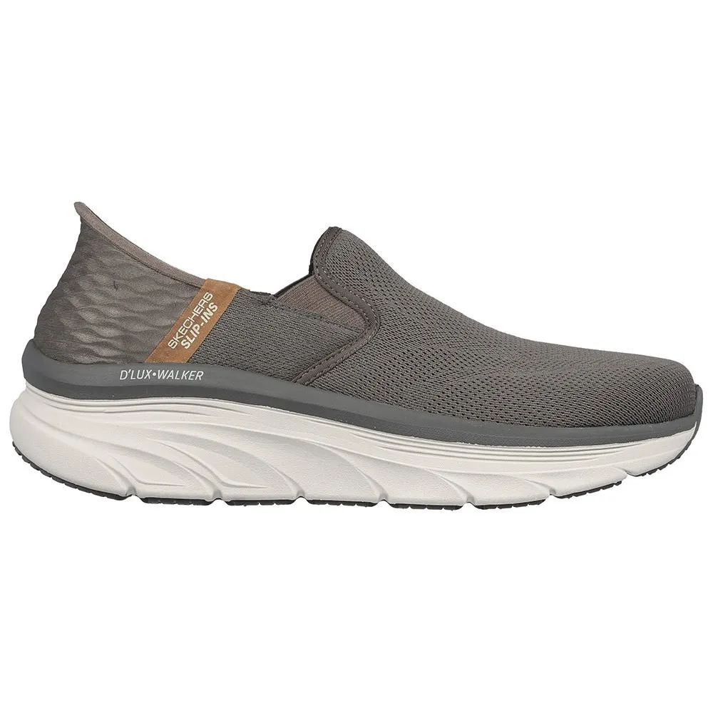 ZAPATILLAS SKECHERS D´LUX WALKER OXFORD MARRON 232455BRN