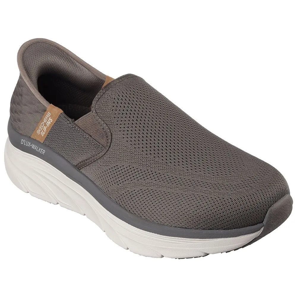 ZAPATILLAS SKECHERS D´LUX WALKER OXFORD MARRON 232455BRN