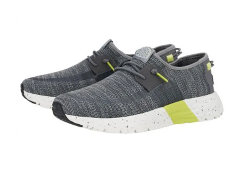 Zapatos Dude SIROCCO textil gris
